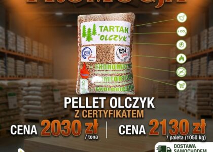 Pellet Olczyk w promocyjnej ceni | JDM Majda hurtownia pelletu